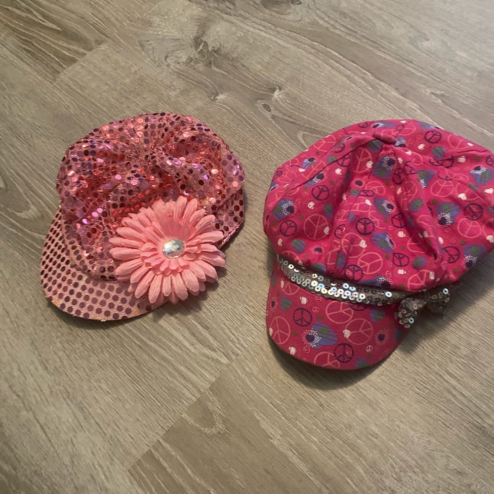 Girls Pink Hat’s